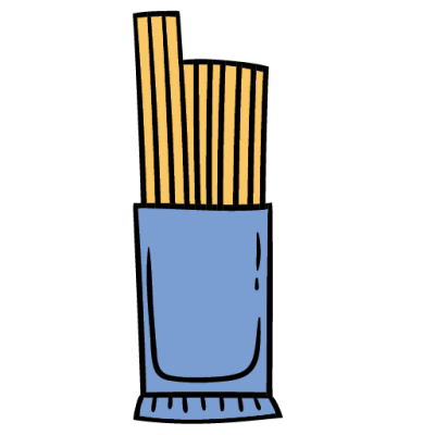 Intermediate English Vocabulary Food Pictionary Pasta, Spaghetti