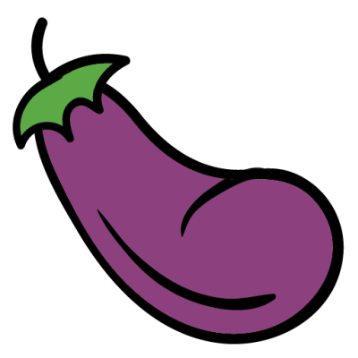 Intermediate English Vocabulary Vegetables Pictionary Eggplant