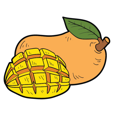 Intermediate English Vocabulary Fruit Pictionary Mango