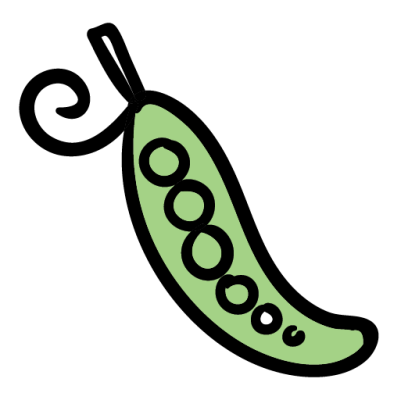 Intermediate English Vocabulary Vegetables Pictionary Green Peas